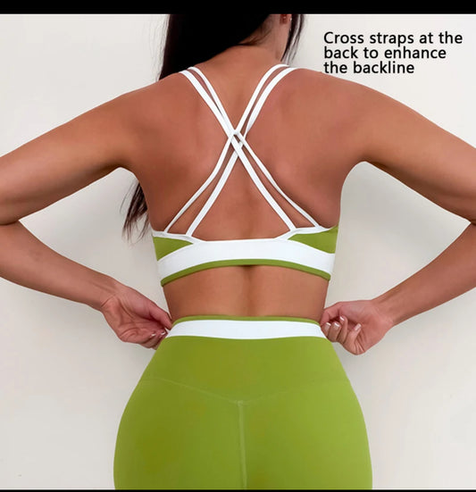 Paige Cross Strap Bra