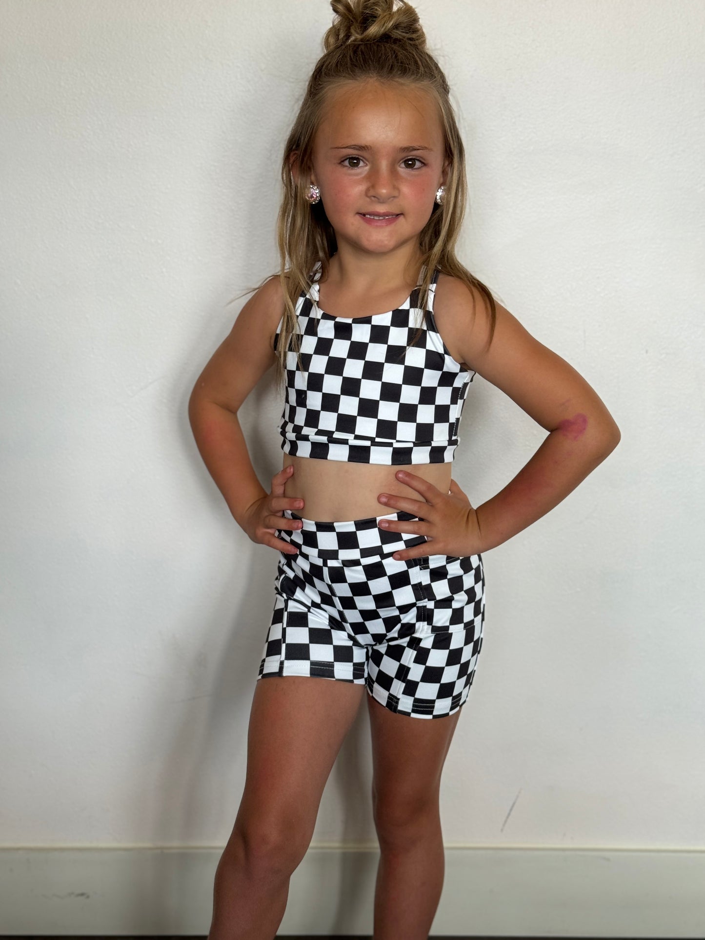 Bentley checkered shorts