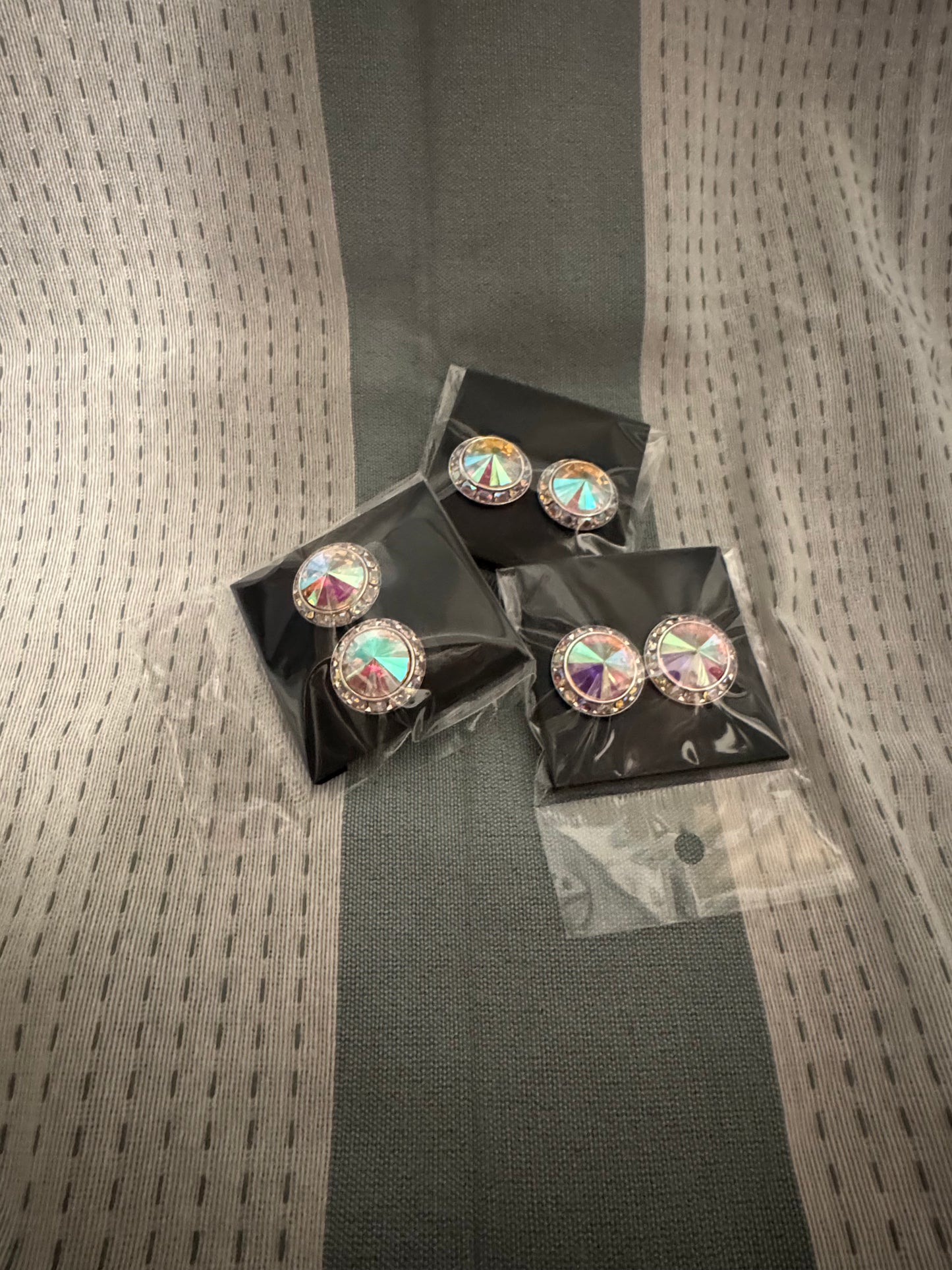AB Crystal 20mm earrings
