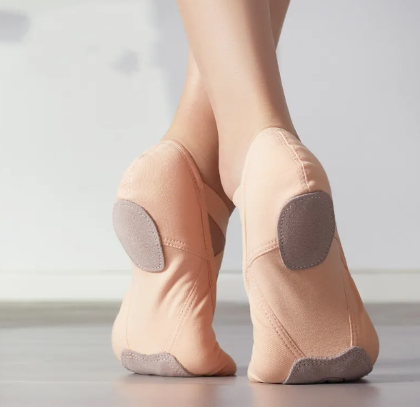 Canvas Split-Sole Ballet Slipper