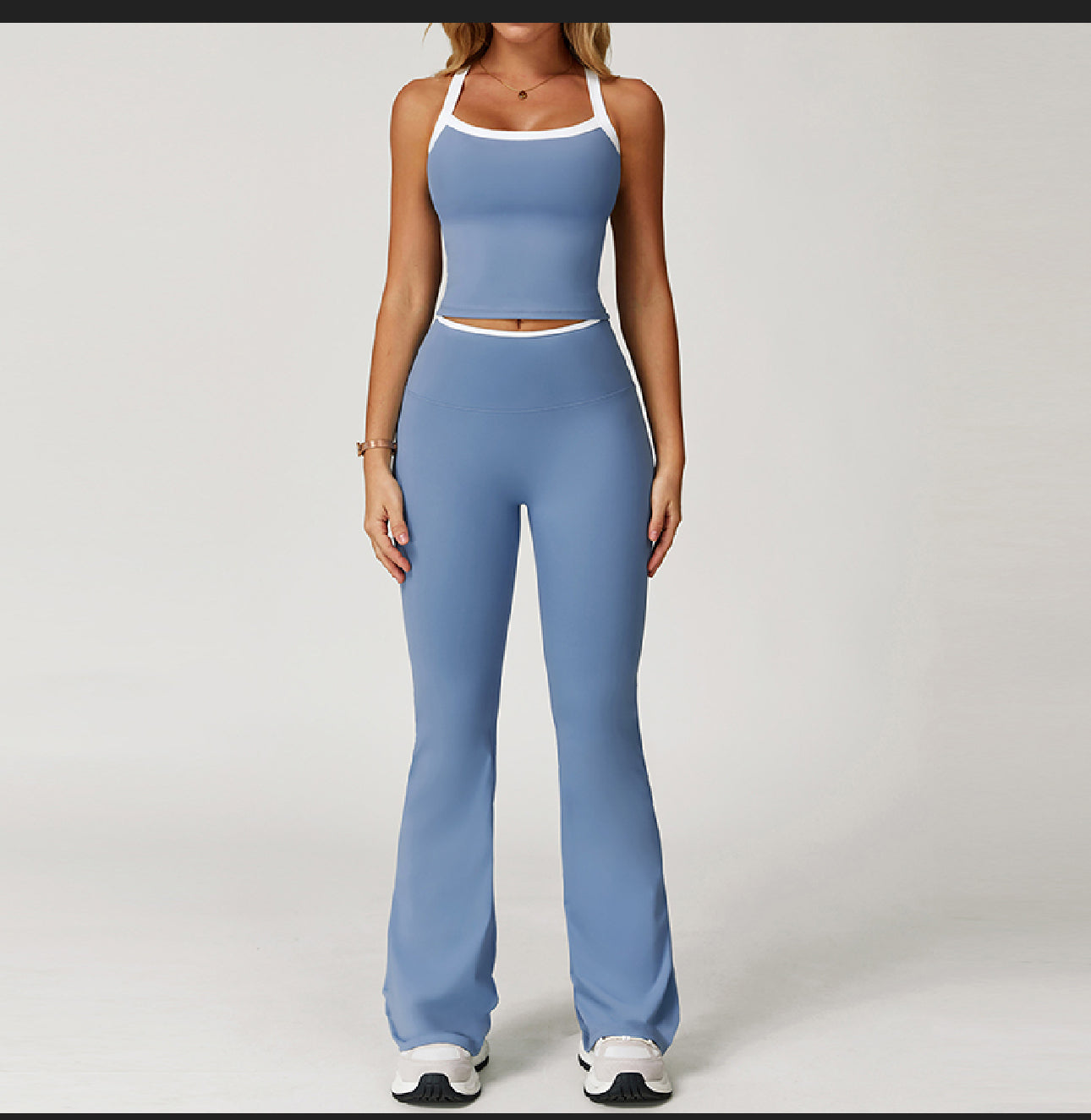 Bloom flared leggings