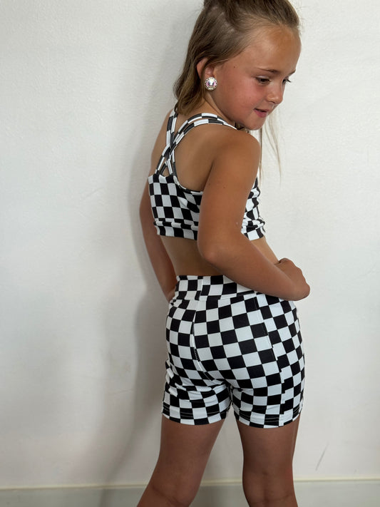 Bentley checkered shorts